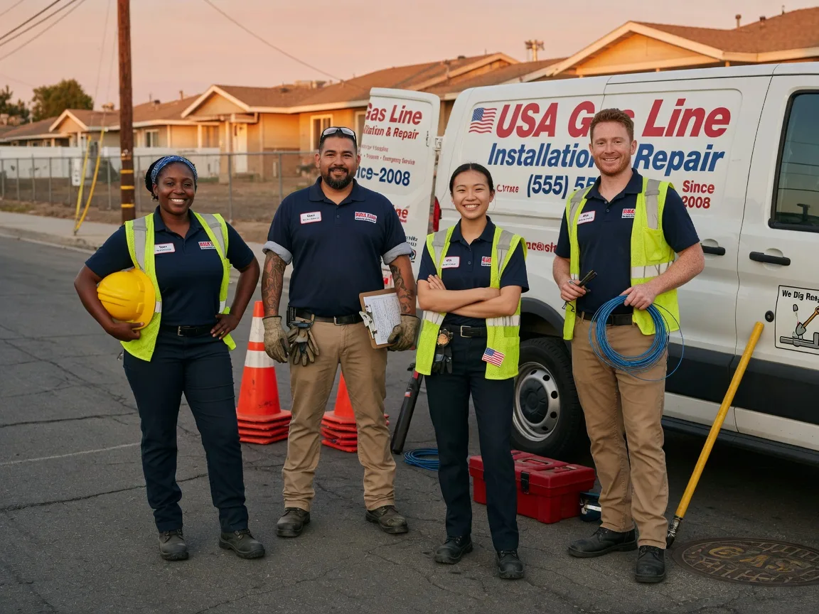 Gas Line Installation company in Marthaville, LA